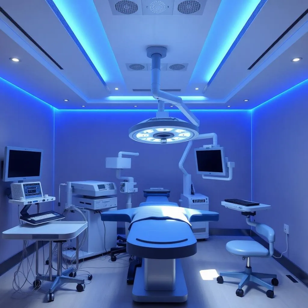 Advanced laser procedure and operating room